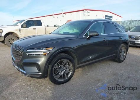 2025 Genesis Gv70 2.5T Awd из США, поврежденный, VIN KMUMADTB7SU205228